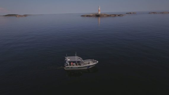 Museovirasto ja Metsähallitus vedenalaisinventoimassa Jussarön Vesillä Raaseporissa