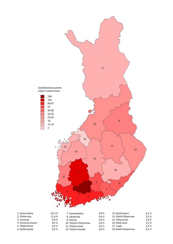 Löytökokonaisuudet Maakunnissa